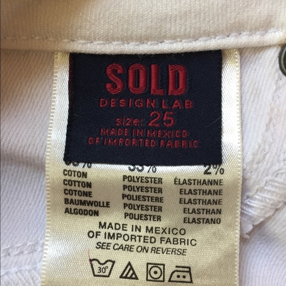 Patriotic distressed cut off short - Picture 5 of 5